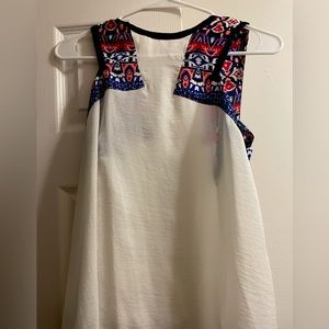 Express Sleeveless Dress Shirt — Work Appropriate